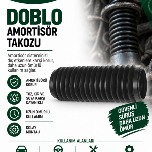 Lagedo Doblo Amortisör Takozu – Esnek Yapı, Güçlü Koruma!