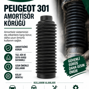 Lagedo Peugeot 301 Amortisör Körüğü – Esnek Yapı, Güçlü Koruma!